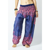 Harembroek Medium Mandala blauw